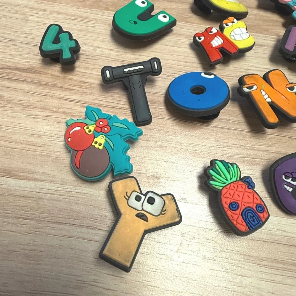 Mixed Pvc Shoe Charms‎ Lot Different Charms Fit For Croc Clog Sandals